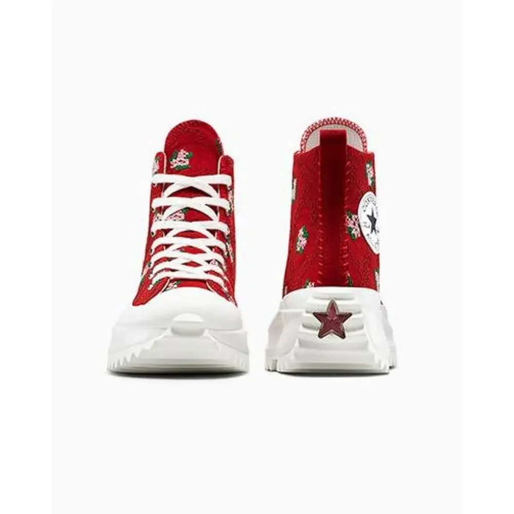 CONVERSE Unisex Run Star Hike Platform Rose Cross Stitch Size M5/W6.5